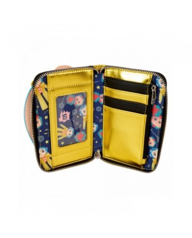 Portefeuille Loungefly - Coraline 15ème Anniversaire Doll Cosplay