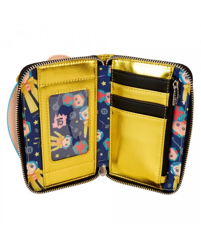 Portefeuille Loungefly - Coraline 15ème Anniversaire Doll Cosplay