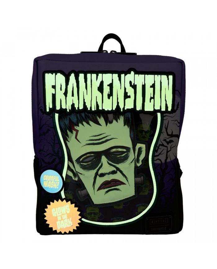 Sac à dos Loungefly - Universal Monsters Frankenstein Neon Mask