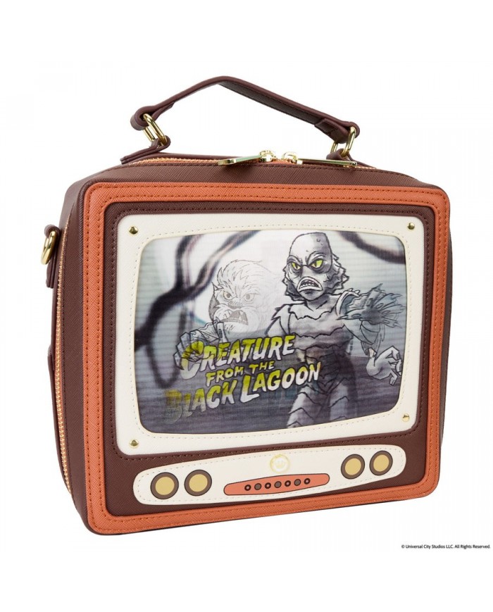 Sac à bandoulière Loungefly - Universal Monsters Vintage TV Lenticular