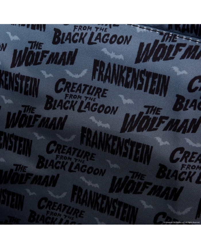 Sac à bandoulière Loungefly - Universal Monsters Vintage TV Lenticular
