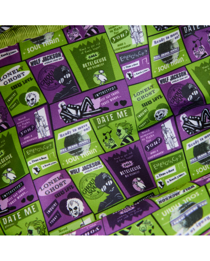 Sac à bandoulière Loungefly - Beetlejuice 2 Ghost House Glow