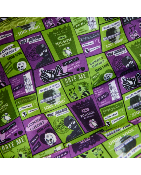 Sac à bandoulière Loungefly - Beetlejuice 2 Ghost House Glow