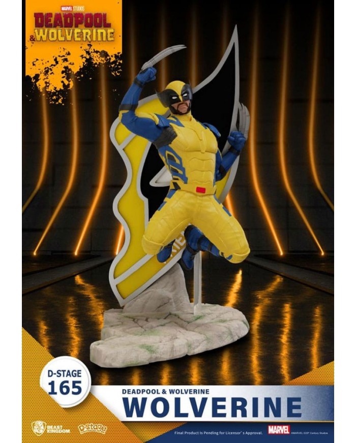 Deadpool 3 diorama PVC D-Stage Wolverine 16 cm