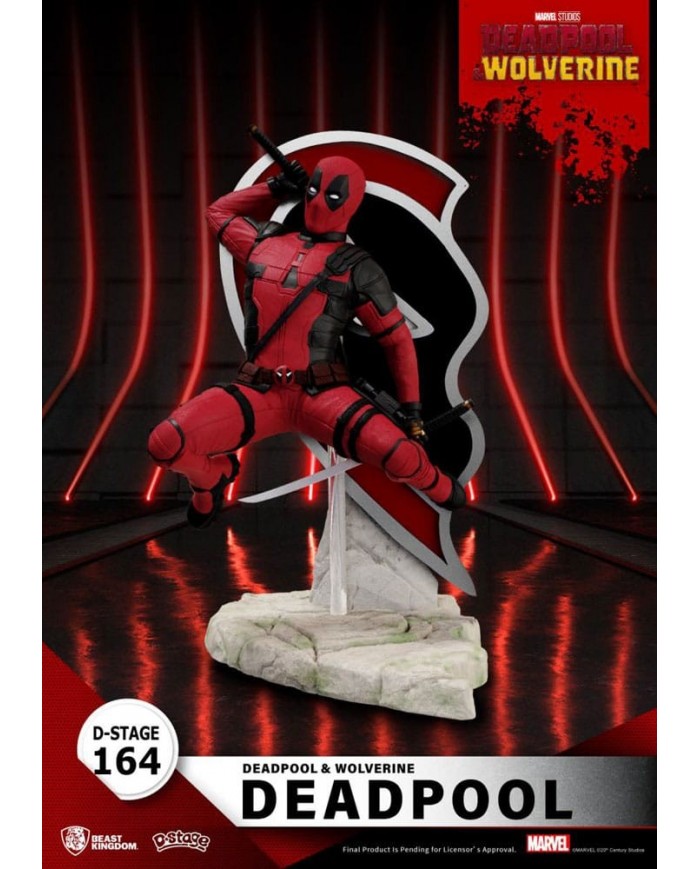 Deadpool 3 diorama PVC D-Stage Deadpool 16 cm