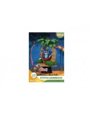 Lilo & Stitch diorama PVC D-Stage Stitch Hammock 13 cm