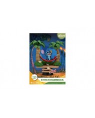 Lilo & Stitch diorama PVC D-Stage Stitch Hammock 13 cm