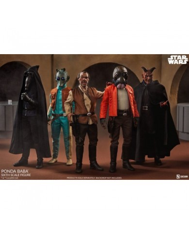 Star Wars figurine Scum & Villainy 1/6 Ponda Baba 30 cm
