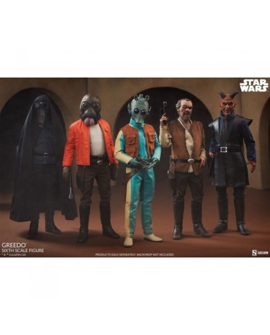 Star Wars figurine Scum & Villainy 1/6 Greedo 30 cm