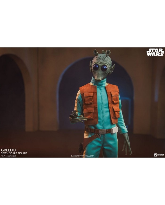 Star Wars figurine Scum & Villainy 1/6 Greedo 30 cm