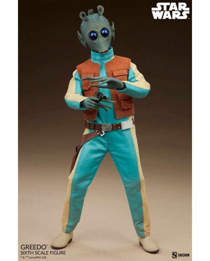 Star Wars figurine Scum & Villainy 1/6 Greedo 30 cm