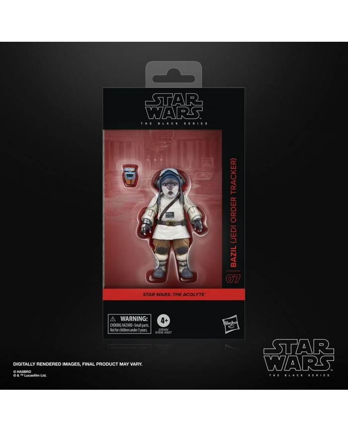 Star Wars: The Acolyte Black Series figurine Bazil (Jedi Order Tracker) 10 cm