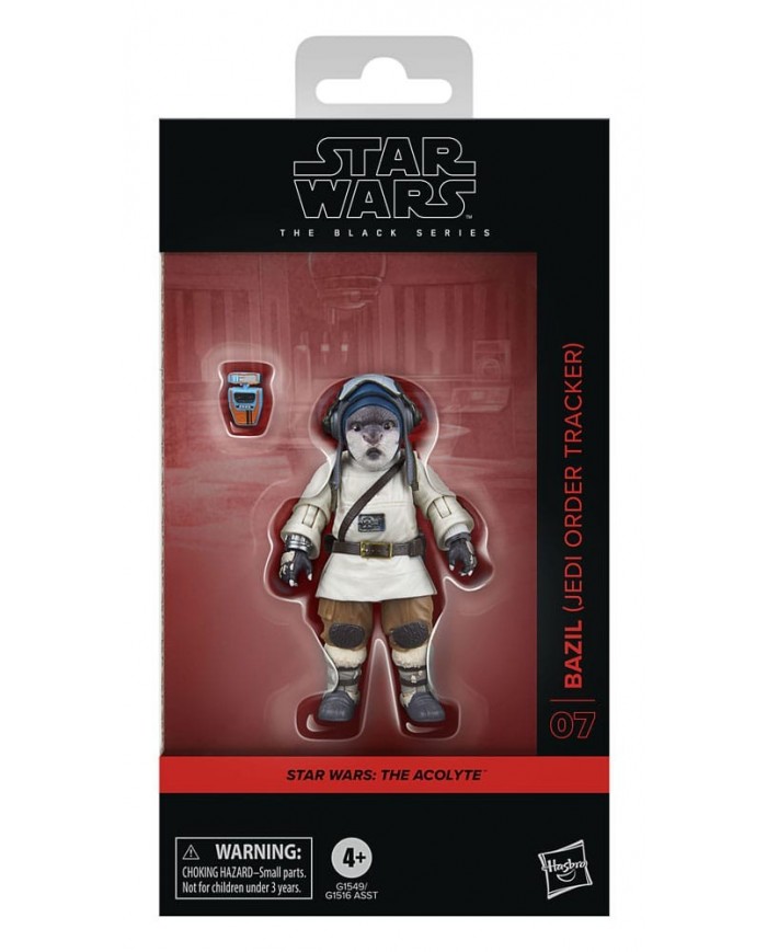 Star Wars: The Acolyte Black Series figurine Bazil (Jedi Order Tracker) 10 cm