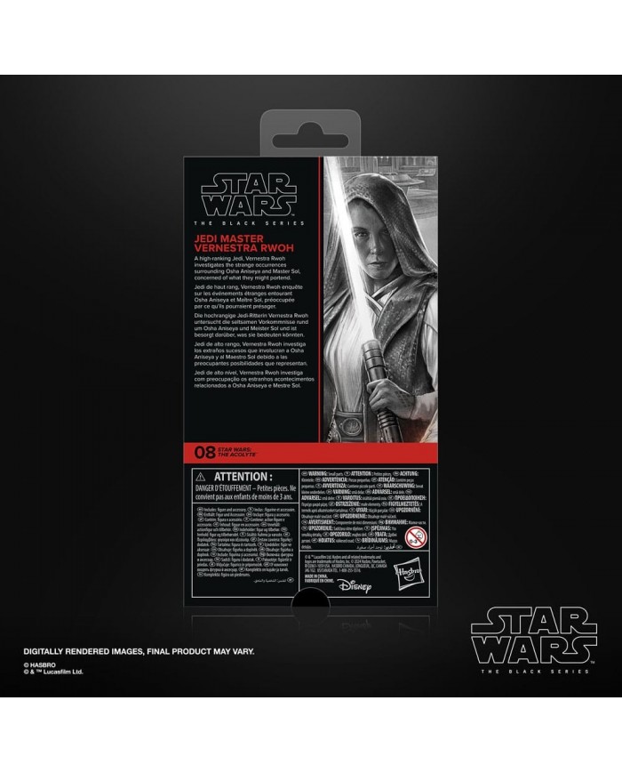 Star Wars: The Acolyte Black Series figurine Jedi Master Vernestra Rwoh 15 cm