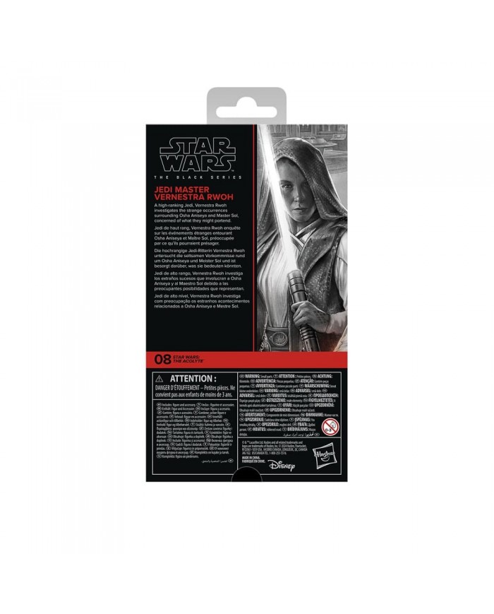 Star Wars: The Acolyte Black Series figurine Jedi Master Vernestra Rwoh 15 cm
