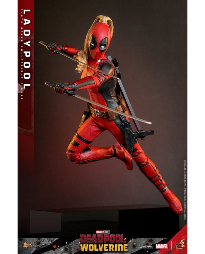 Deadpool & Wolverine Movie Masterpiece figurine 1/6 Ladypool 30 cm