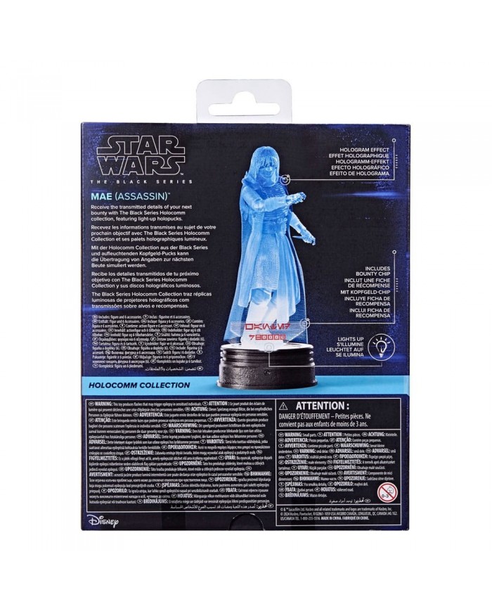 Star Wars Black Series Holocomm Collection figurine Mae (Assassin) 15 cm
