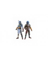 Star Wars: The Mandalorian Black Series pack 2 figurines Mandalorian Shriek-Hawk Trainers 15 cm