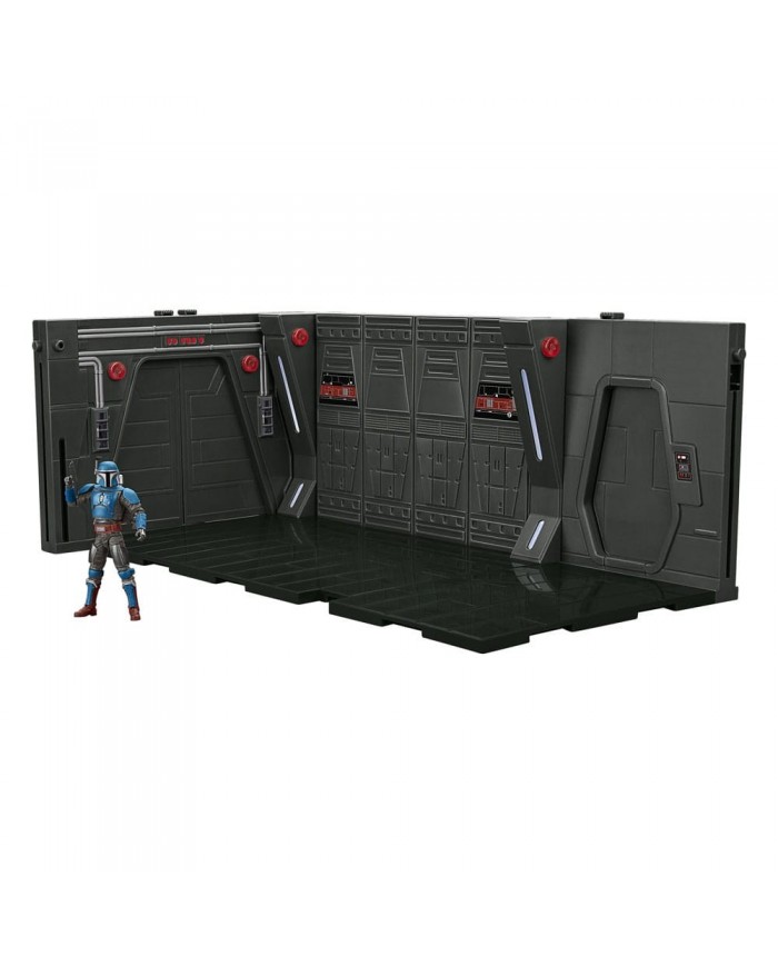 Star Wars: The Mandalorian Vintage Collection Tantive IV Hallway et figurine Mandalorian Privateer 10 cm