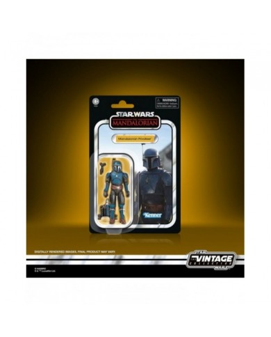 Star Wars: The Mandalorian Vintage Collection Tantive IV Hallway et figurine Mandalorian Privateer 10 cm