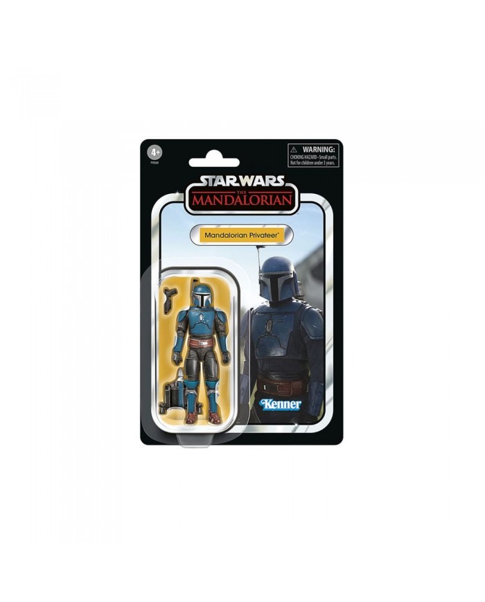 Star Wars: The Mandalorian Vintage Collection Tantive IV Hallway et figurine Mandalorian Privateer 10 cm