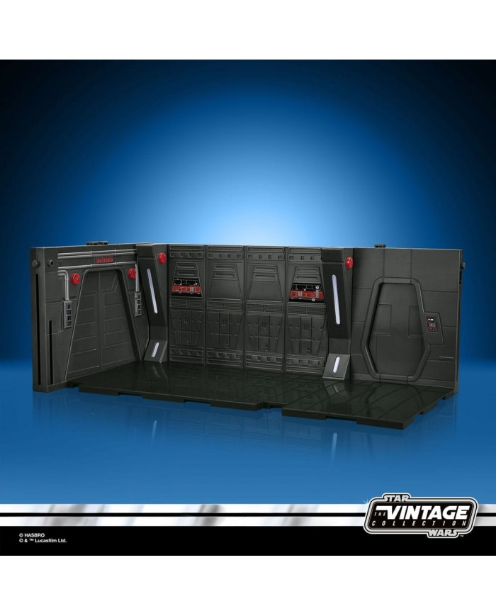 Star Wars: The Mandalorian Vintage Collection Tantive IV Hallway et figurine Mandalorian Privateer 10 cm