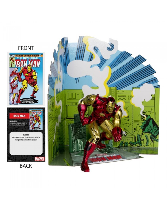 Marvel PVC statuette PVC 1/10 Iron Man (The Invincible Iron Man n126) 11 cm