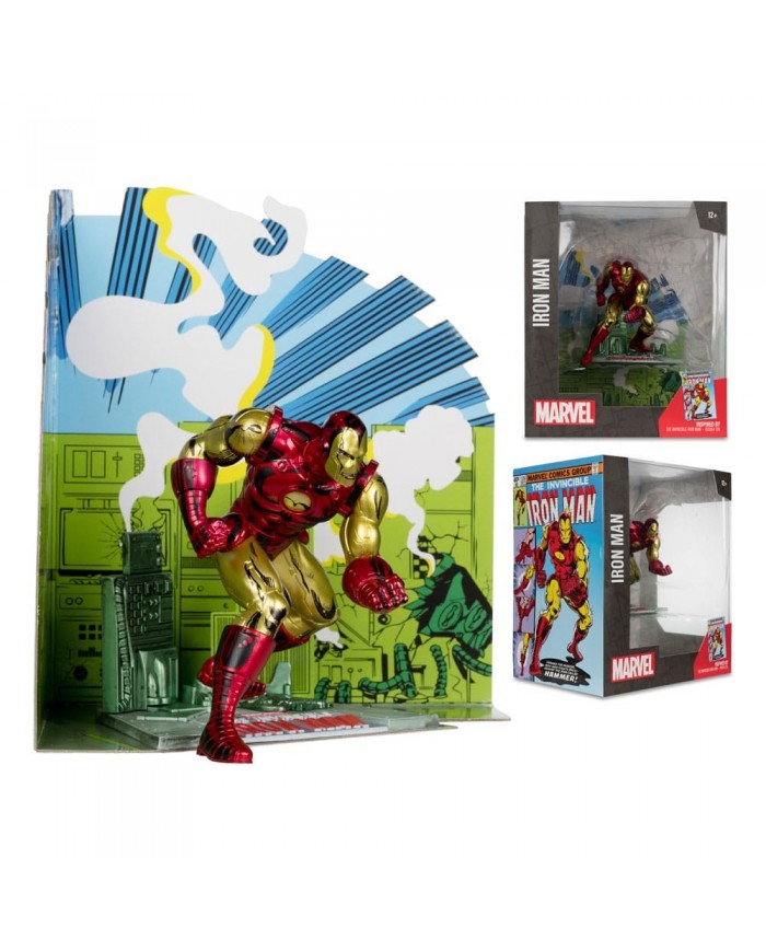 Marvel PVC statuette PVC 1/10 Iron Man (The Invincible Iron Man n126) 11 cm