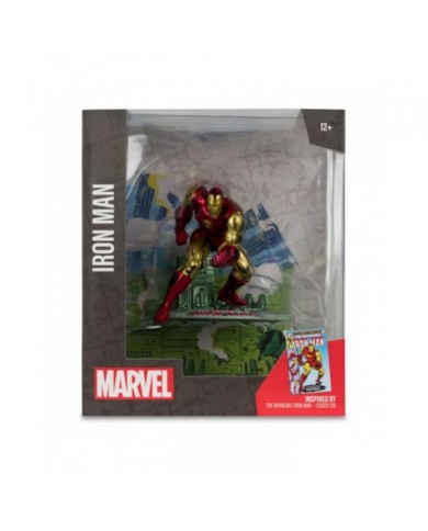 Marvel PVC statuette PVC 1/10 Iron Man (The Invincible Iron Man n126) 11 cm