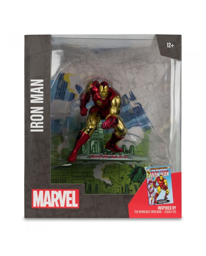 Marvel PVC statuette PVC 1/10 Iron Man (The Invincible Iron Man n126) 11 cm