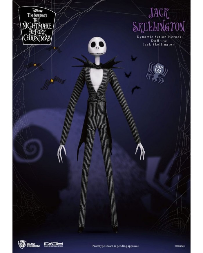 L'Étrange Noël de monsieur Jack figurine Dynamic Action Heroes 1/9 Jack 21 cm