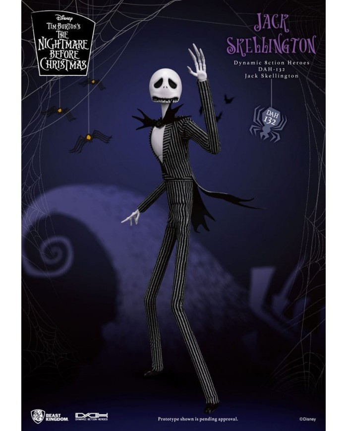 L'Étrange Noël de monsieur Jack figurine Dynamic Action Heroes 1/9 Jack 21 cm