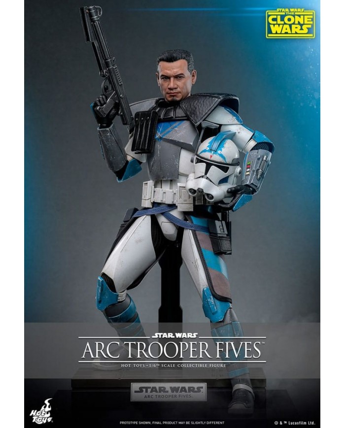 Star Wars: The Clone Wars figurine 1/6 Arc Trooper Fives 30 cm