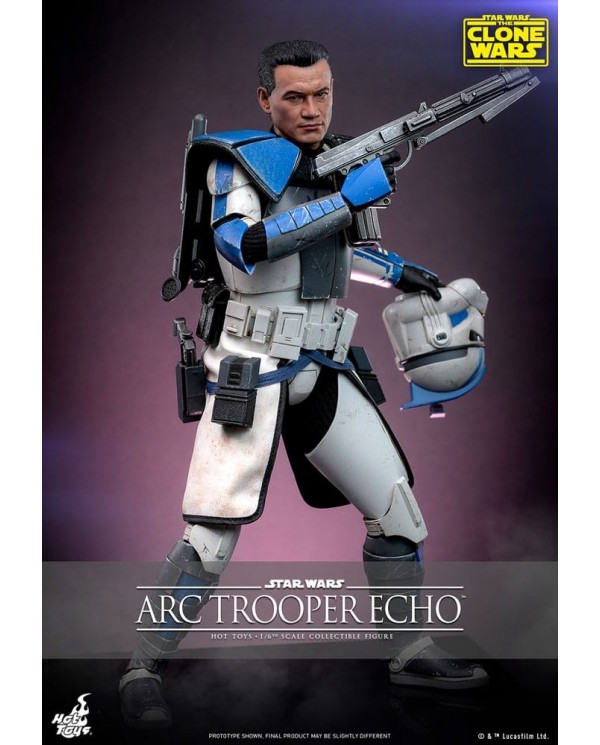Star Wars: The Clone Wars figurine 1/6 Arc Trooper Echo 30 cm