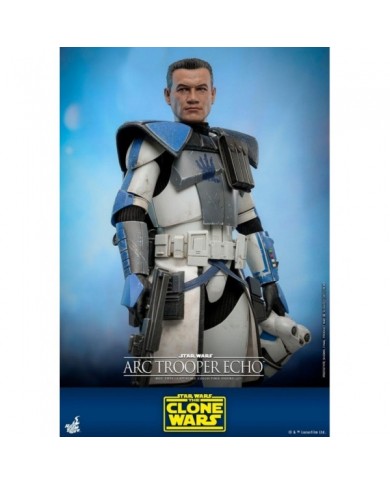 Star Wars: The Clone Wars figurine 1/6 Arc Trooper Echo 30 cm