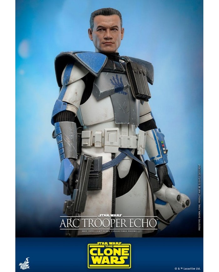 Star Wars: The Clone Wars figurine 1/6 Arc Trooper Echo 30 cm