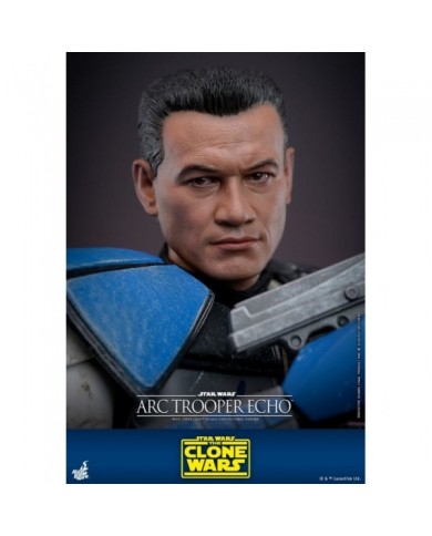 Star Wars: The Clone Wars figurine 1/6 Arc Trooper Echo 30 cm