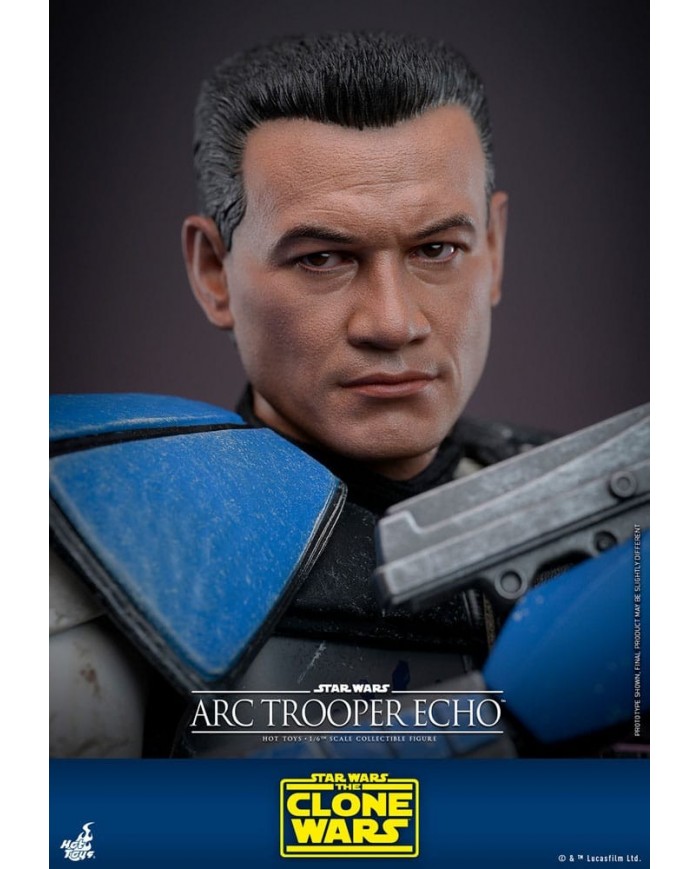 Star Wars: The Clone Wars figurine 1/6 Arc Trooper Echo 30 cm