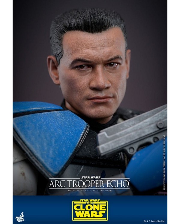 Star Wars: The Clone Wars figurine 1/6 Arc Trooper Echo 30 cm