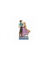 Disney Traditions - Figurine Raiponce et Flynn Rider Amoureux