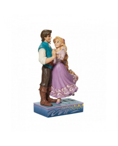 Disney Traditions - Figurine Raiponce et Flynn Rider Amoureux