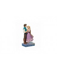 Disney Traditions - Figurine Raiponce et Flynn Rider Amoureux
