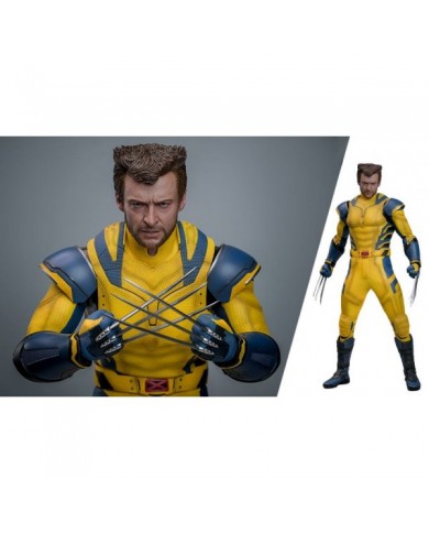 Deadpool & Wolverine Movie Masterpiece figurine 1/6 Wolverine (Deluxe Version) 31 cm