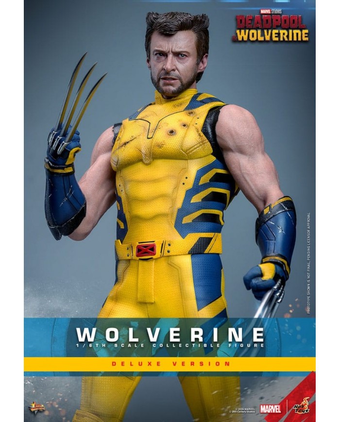 Deadpool & Wolverine Movie Masterpiece figurine 1/6 Wolverine (Deluxe Version) 31 cm