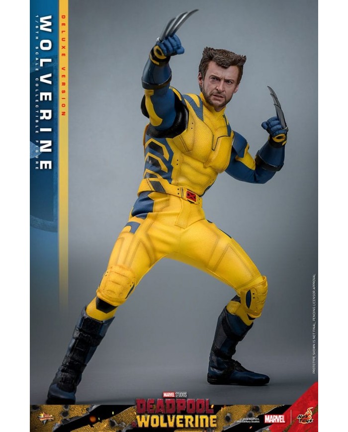 Deadpool & Wolverine Movie Masterpiece figurine 1/6 Wolverine (Deluxe Version) 31 cm