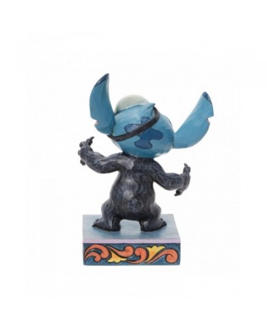 Disney Traditions - Figurine Stitch Squelette Halloween Phosphorescent