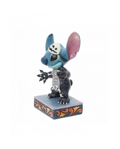 Disney Traditions - Figurine Stitch Squelette Halloween Phosphorescent