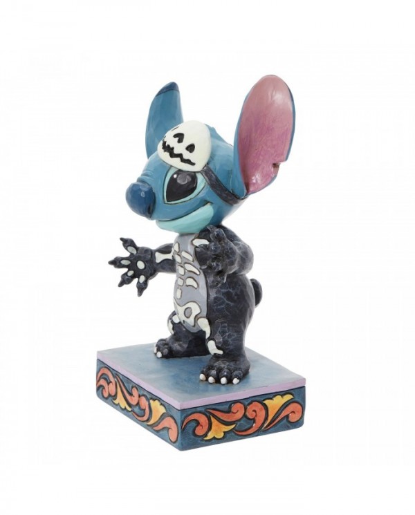 Disney Traditions - Figurine Stitch Squelette Halloween Phosphorescent
