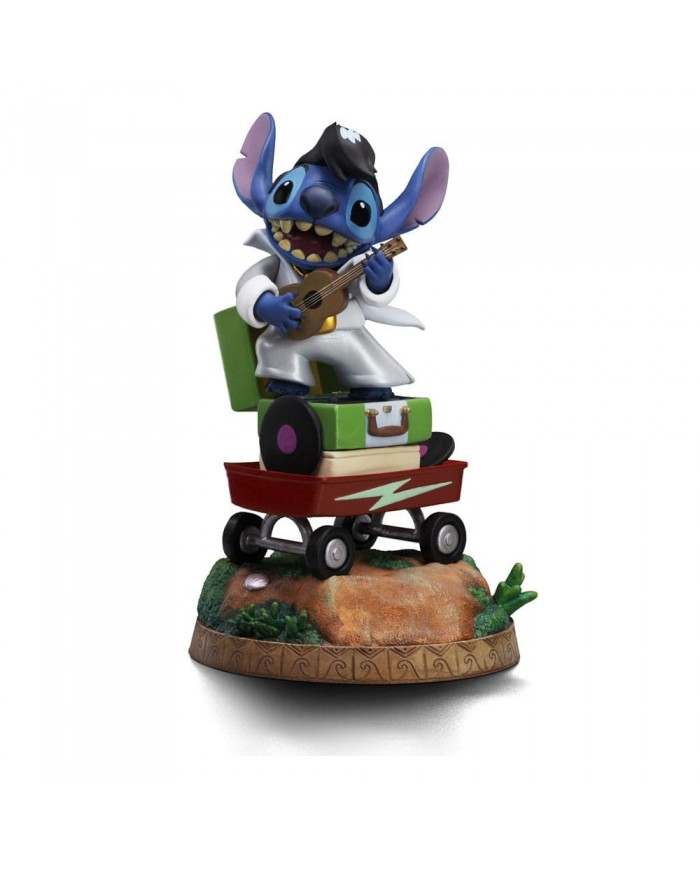 Lilo & Stitch statuette 1/10 Art Scale Stitch King of Rock 17 cm