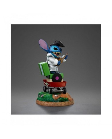 Lilo & Stitch statuette 1/10 Art Scale Stitch King of Rock 17 cm